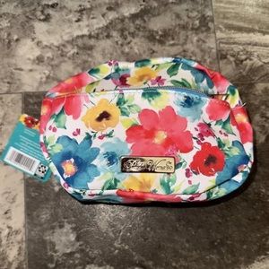 Pioneer Woman Cosmetic Bag Heritage Floral Pattern Makeup Case makeup bag Purse